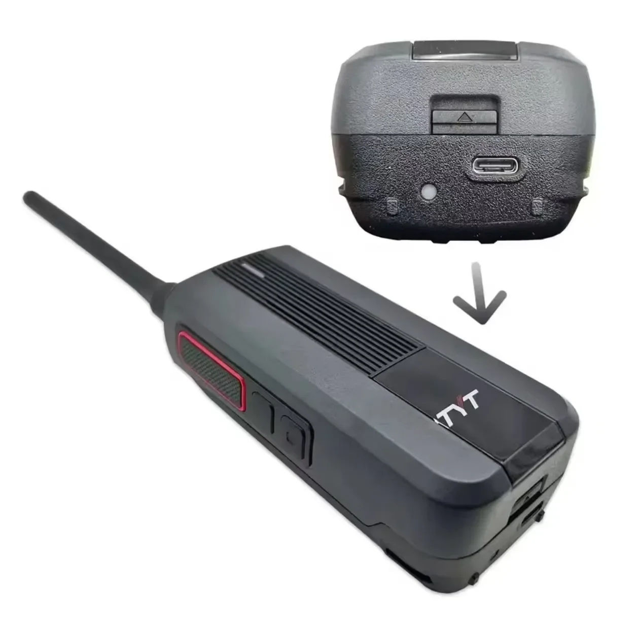 

NEW Car Walkie-talkie MD-619DMR Digital 10W High Power AES-256 1