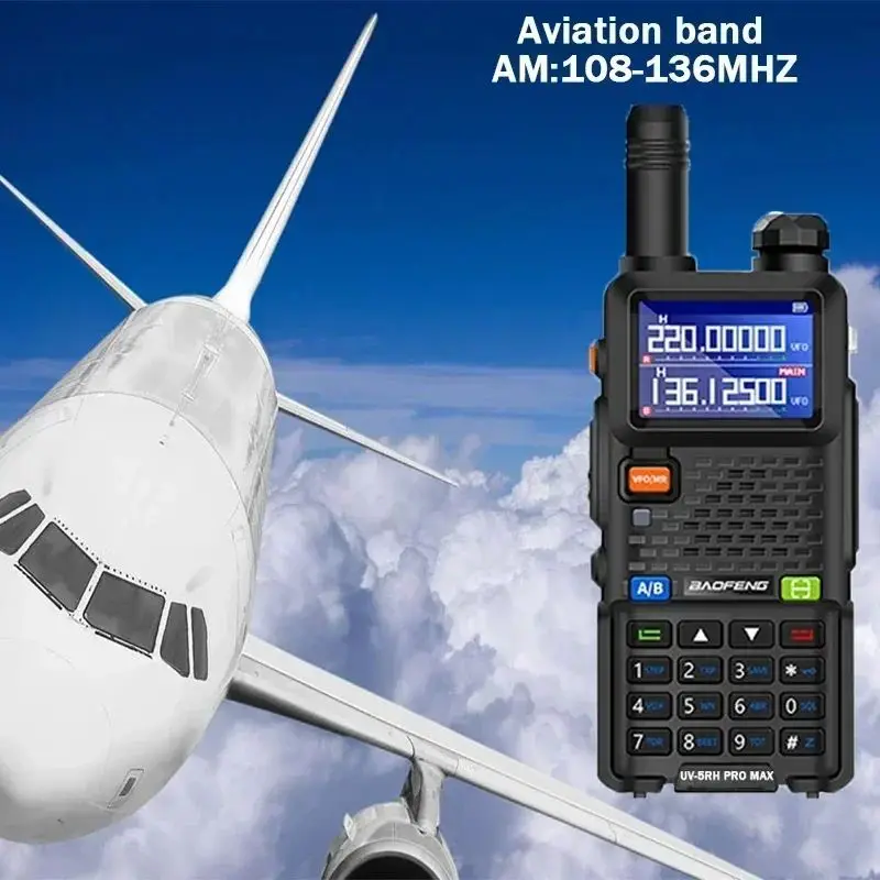 Baofeng UV-5RH Six Band 10 Watt Walkie Talkie