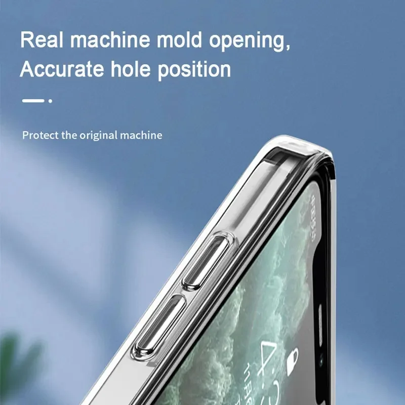 iPhone 16 15 Pro Max 17 11 13 14 Pro Max Plus 17 Air 12 Mini 16E用スマホケース 可愛いクリスマスツリー サンタ エルク 透明カバー