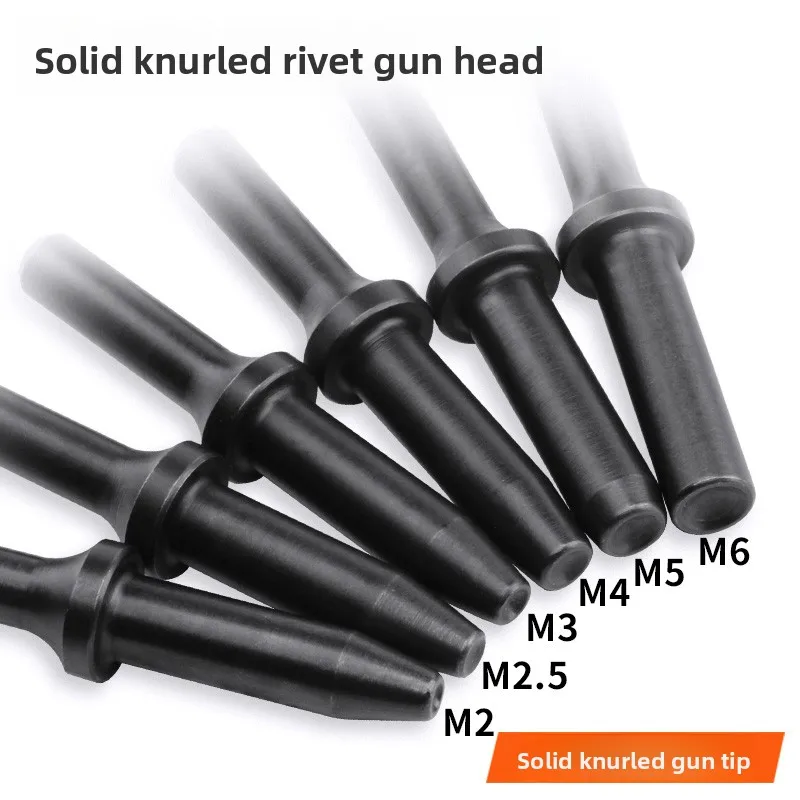 Lianxi Pneumatic Knurled Rivet Gun Gb827 Aluminum Nameplate Solid Knurled Rivets Nameplate Rivets