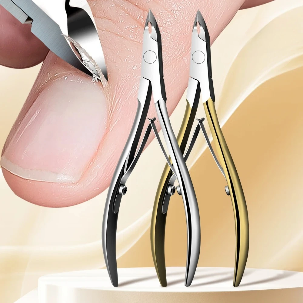

1 шт. профессиональные кусачки для кутикулы ногти ножницы для обрезки кутикулы из нержавеющей стали кусачки для ногтей резак плоскогубцы маникюрный инструмент