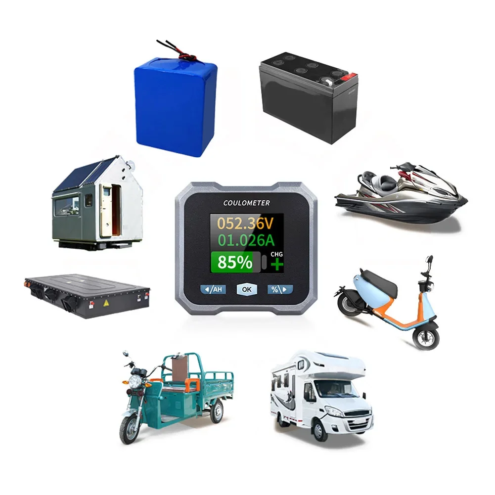 

Mobile Phone Connectivity Outdoor Use Tight Battery Compartments Battery Monitor With Shunt Compact Design Easy To Install