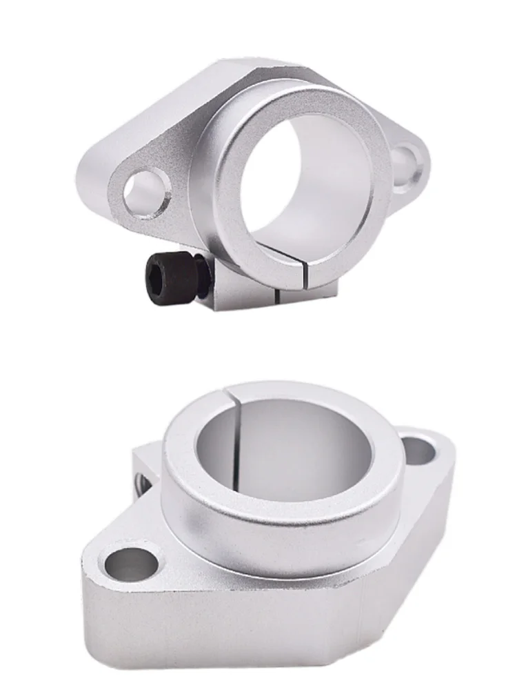 1/2/4pcs Bearing Shaft Support SHF8mm 10mm 12mm 13mm 16mm 20mm 25mm 30mm Linear Supports Diamond Shaped Shaft 3D Printer Parts