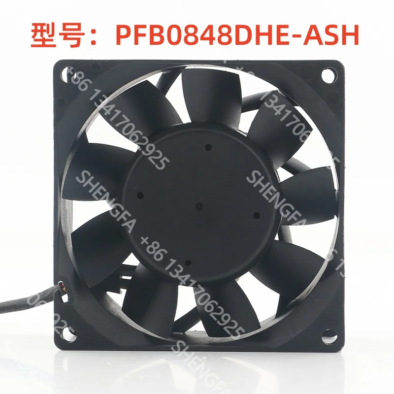 Original Delta 5V 12V 24V 48V AC EC 8038 8CM 80X80X38MM Pressurized high speed Air pressure PFB0848DHE cooling fan DC 54V 1.00A