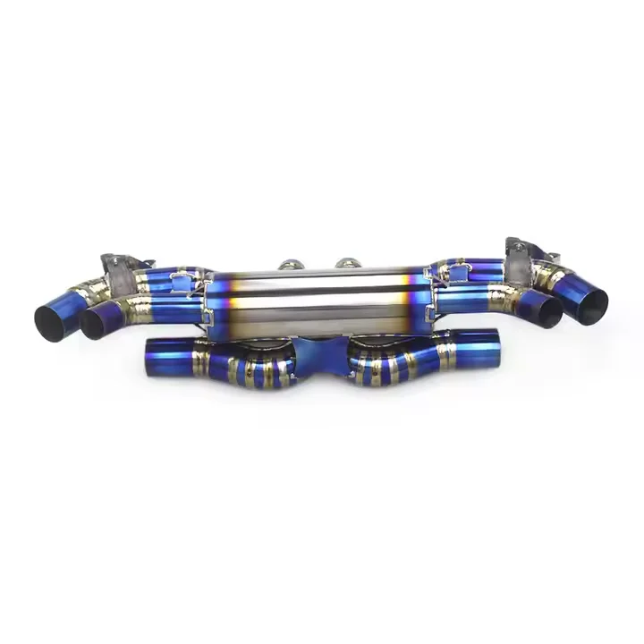 

Yooking Titanium Catback For Porsche 911 992 3.0T 2019-2024 Racing Sport Exhaust System OEM Factory Valve Muffler Axle Back