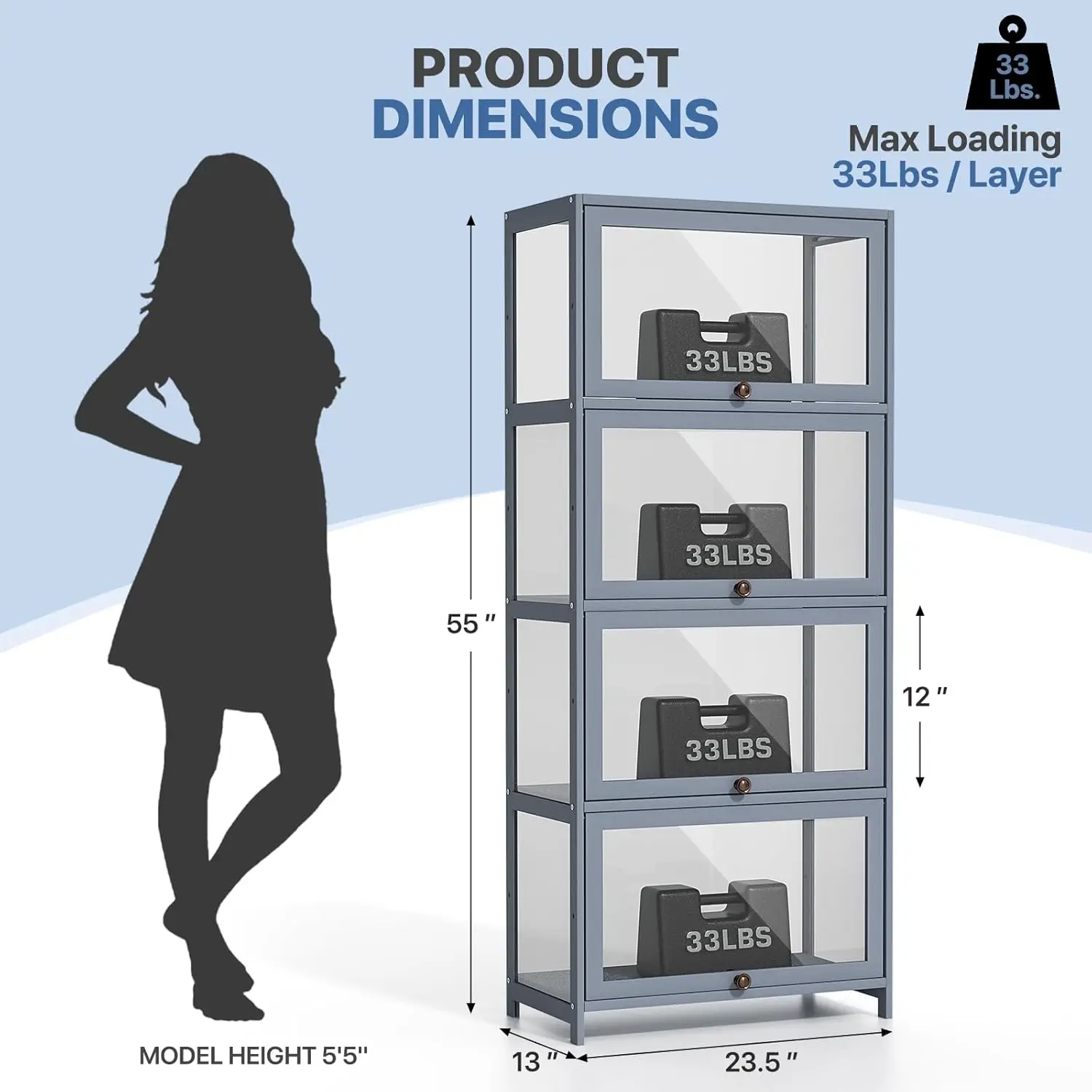Thumbnail 2 - #16 Latest Glass Display Cabinets Offers