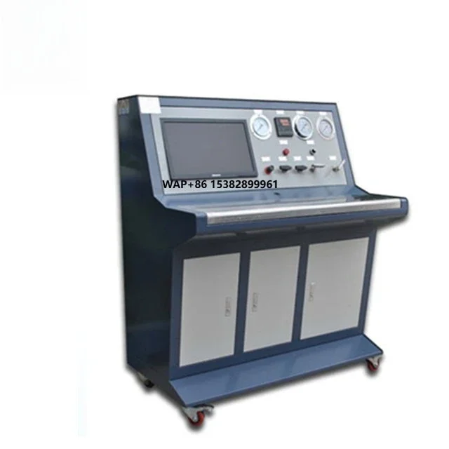Automatic Tyre High Pressure Hydraulic Hose Burst Water Pressure Test Equipment