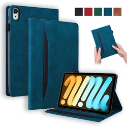 Coque For iPad Mini 7 Case 8.3 inch Luxury PU Leather Wallet Tablet Funda For iPad Mini 7 2024 Cover For iPad Mini 6 Cases