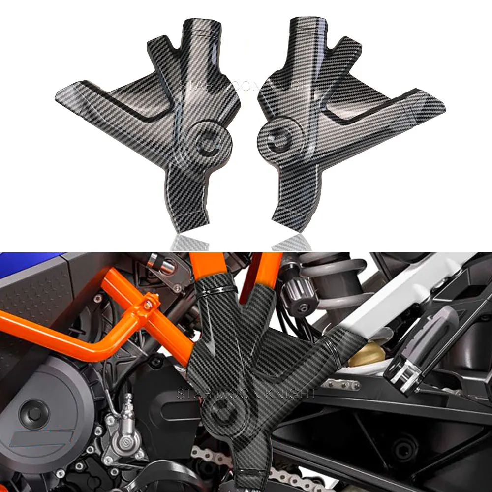 Motorcycle Frame Protectors For 1290 Super Adventure S  R 2021-2024 2025 Accessories ABS Bumper Frame Guards Protection Cover