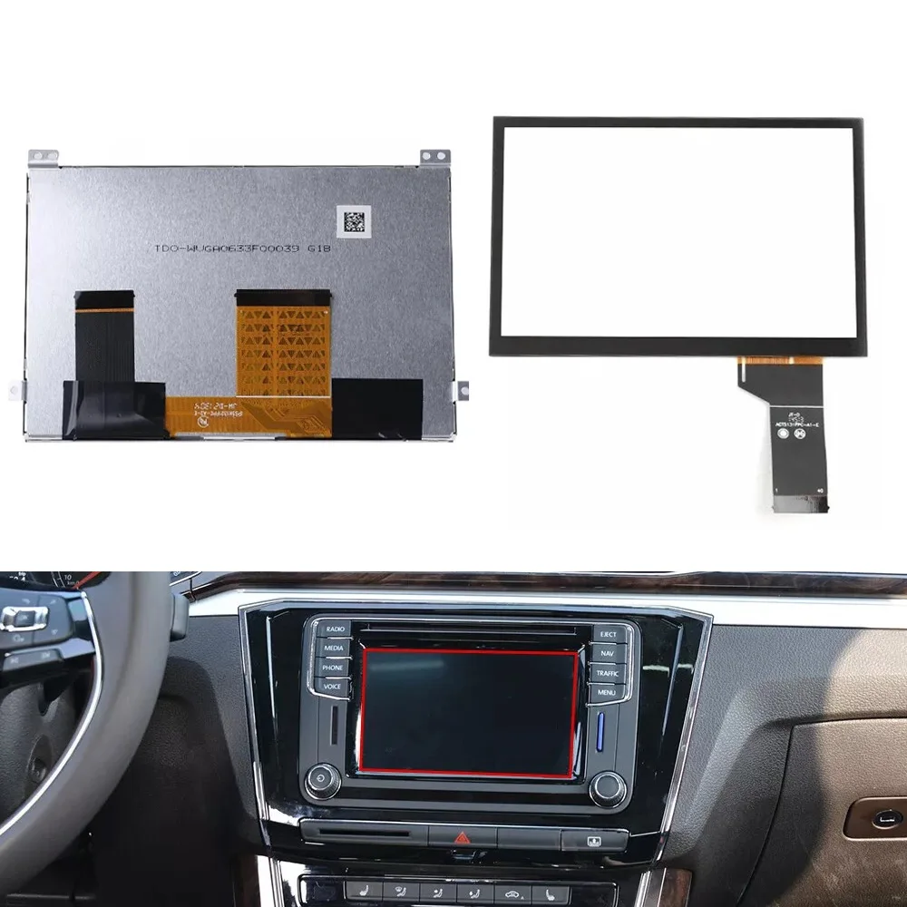 

New 6.5 Inch Touch Screen With LCD For VW MIB 2 200 680 Car Multimedia TDO-WVGA0633F00045 TDO-WVGA0633F00039 TDO-WVGA0633F00036