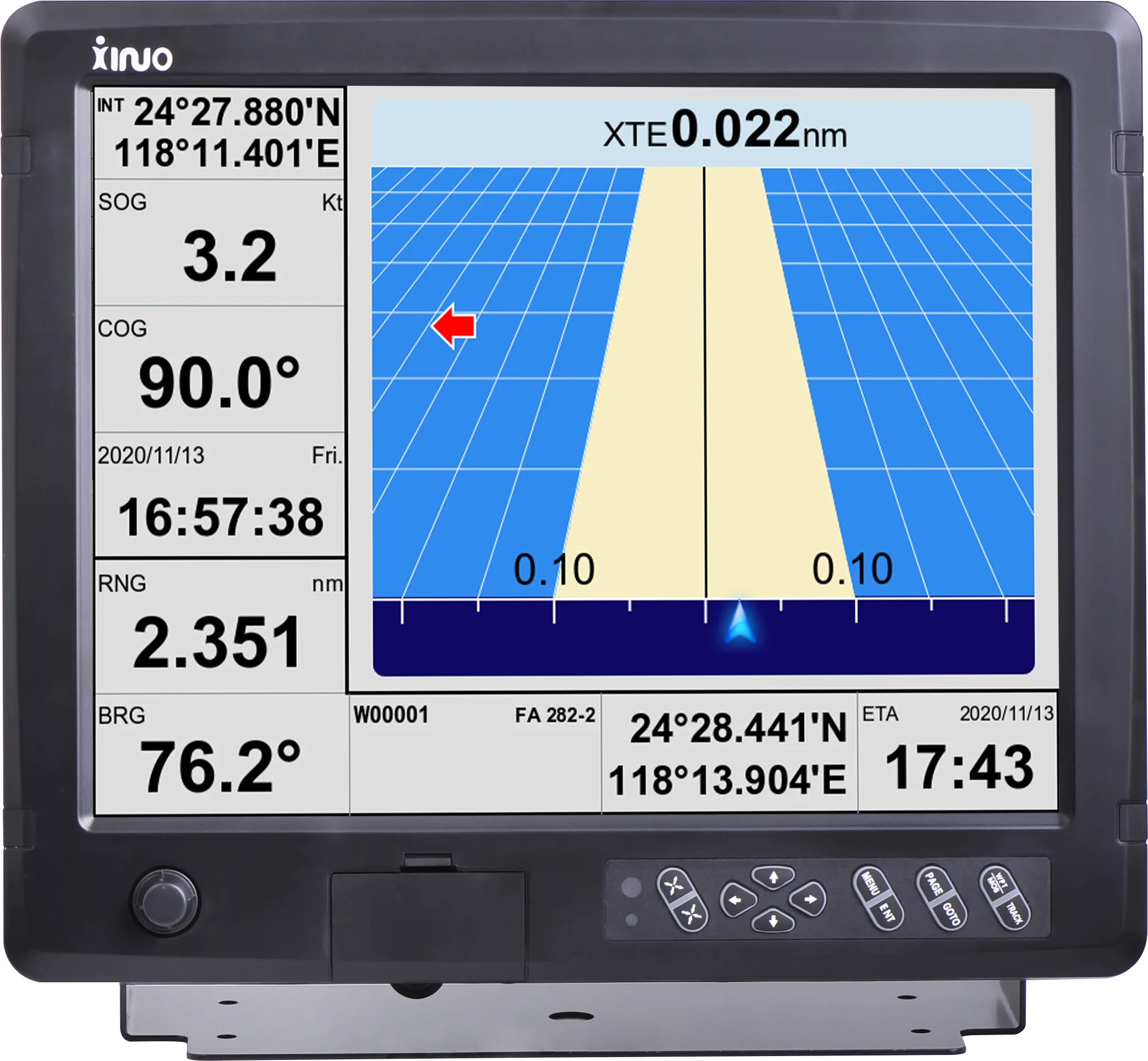 Marine GPS AIS Navigator Marine Chart PlotterHM-5915 15