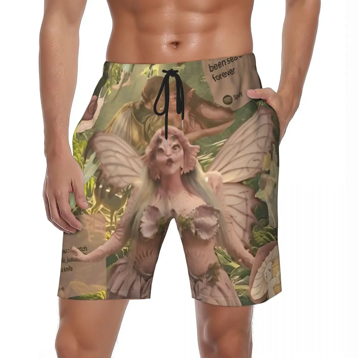 

Шорты Melanies Singer Portals, летние шорты Martinez с музыкальным альбомом, шорты для серфинга, мужские быстросохнущие пляжные плавки большого размера