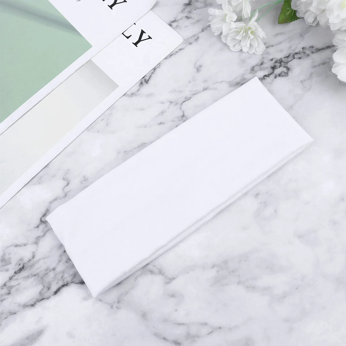 

5pcs Sports Headband For Women Wide Stretchy Sweat-Absorbent Breathable Hair Band Yoga Running Exercise Hair Accessory