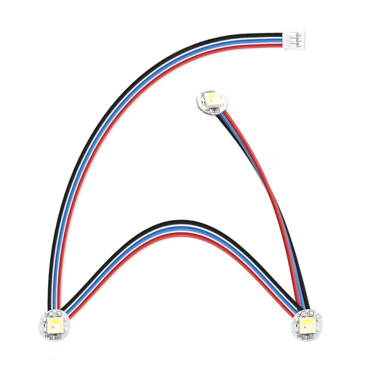 Voron 2.4 스텔스버너용 완전 조립 LED, 3 RGBW 미니 단추 LED U4LD