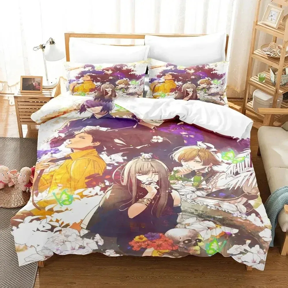 

Anime Game Olympia Soire Bedding Set Boys Girls Twin Queen Size Duvet Cover Pillowcase Bed Kids Adult Home Textile Customizable