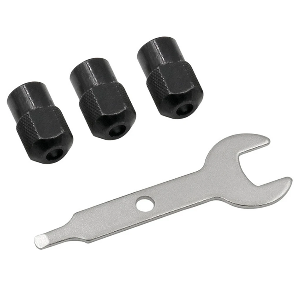 1 Set Drill Chuck Dremel Accessories Rotary Tools Chuck Nut Power Tool Accessories Zinc-Alloy Nuts M8 0.75mm Abrasive Tool Parts