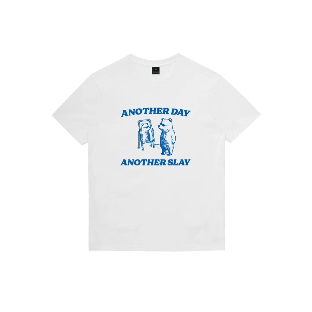 

Футболка с рисунком Killer Bear, летняя модная спортивная мужская футболка из чистого хлопка, детская одежда, футболки Y2k Woman