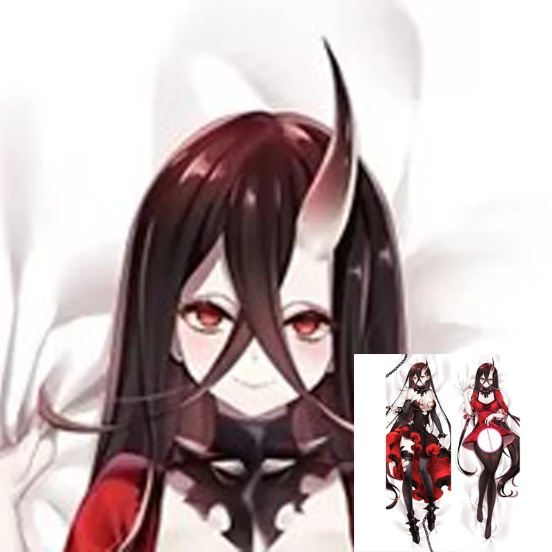 

Dakimakura Anime Water Demon Double-sided Pillow Cover Print Life-size body pillows cover Adult pillowcase 2024