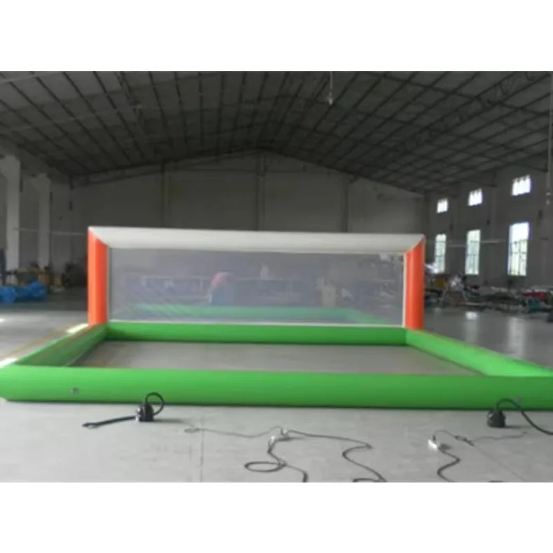 Beach Inflatable Water Volleyball Court, Inflatable Water Volleyball Field with Custom Design