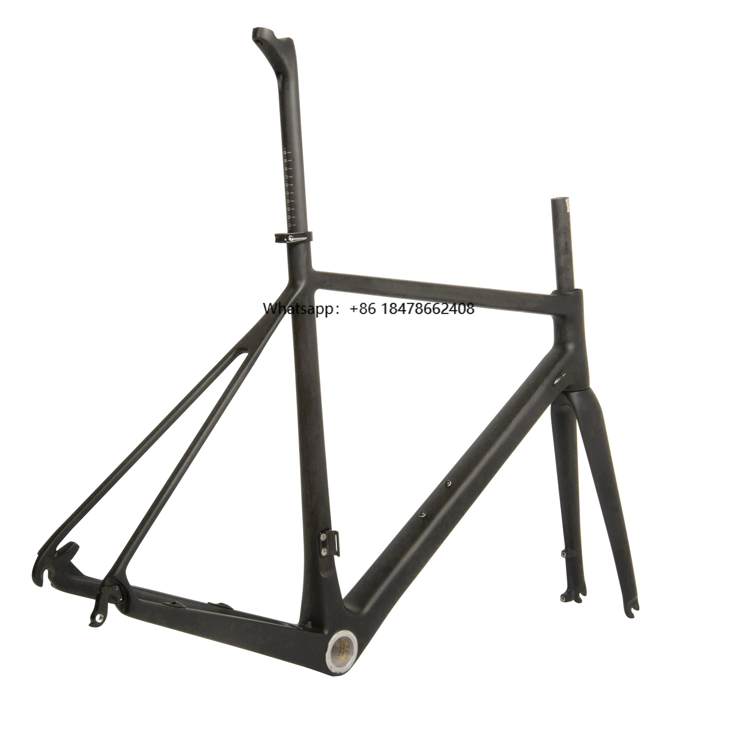 

700C Carbon Matte Road Frame Disc Brake Bike Cycling FM166 Bicycle Parts UD Quick Release