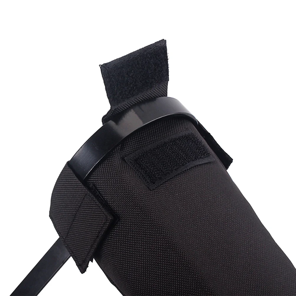 

Black Drum Stick Holder Thick Water Resistant Durable Drumstick Bag Mallet Carry Case Accessories Drum Stick Holder