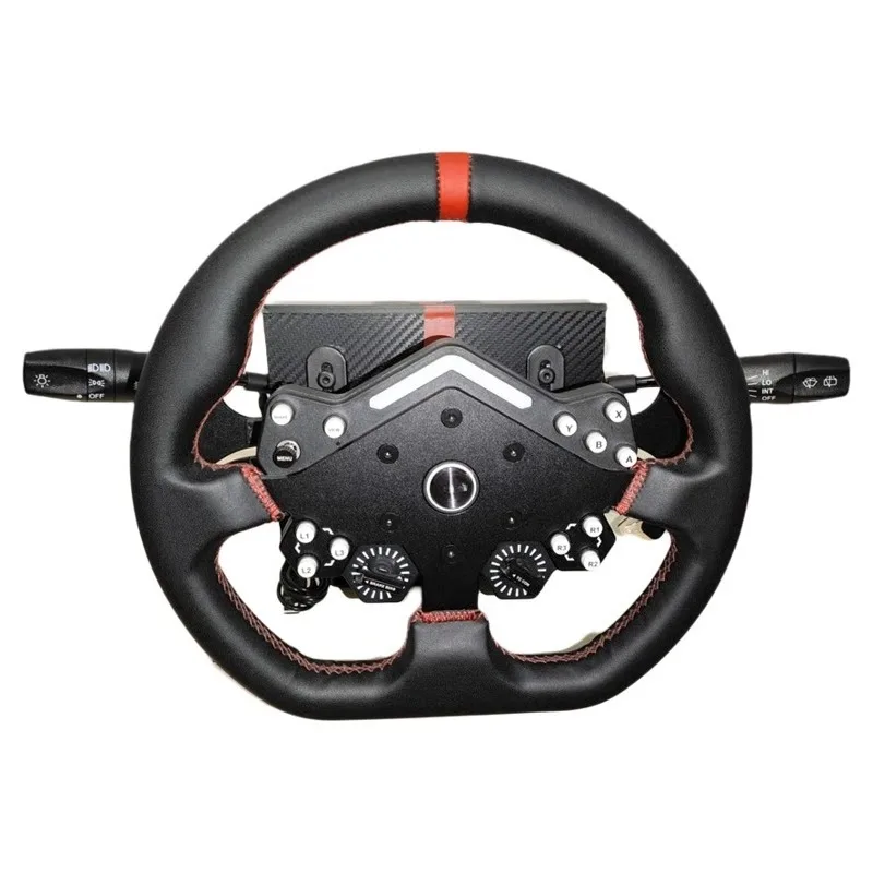 Sim Racing Truck Simulator Switch Kit, Headlight Turn Signal Wiper Control for ETS2 ATS, Compatible with V12 LITE