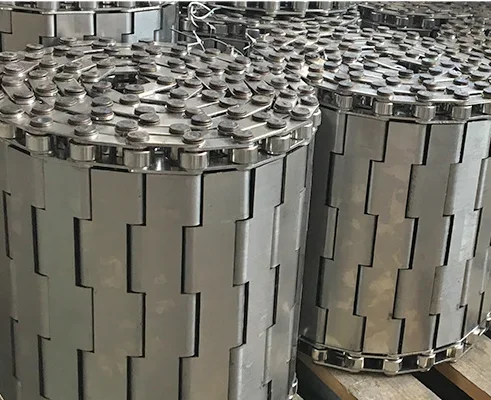Heavy Load Metal Plate Conveyor Belt Stainless Steel Carbon Steel Perforated and Flat Surface Chain Plate Link Conveyor Belt
