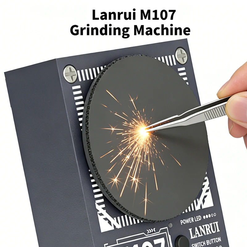 Lanrui M107 Electric Grinding Machine for Precision Grinding Polishing and Restoration of Blades Pliers and Hobby Tools