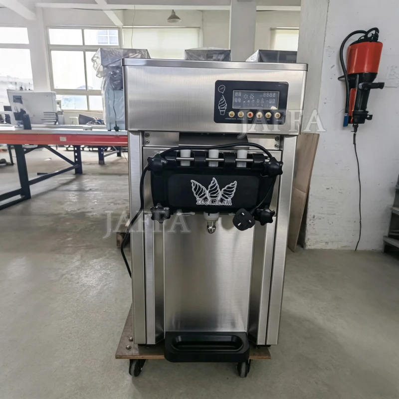 Commercial Ice Cream Maker Yield Countertop Soft Serve Machine Frozen Yogurt Maker For Restaurant Snack Bar