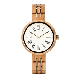 Ladies Wooden Watch Wristwatch Couple Gift Christmas Dropshipping