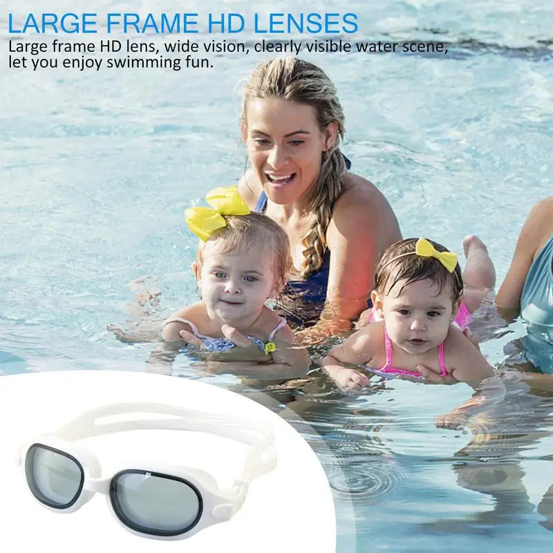 Fashion Swim Goggles Swimming Goggles For Men Women No Leaking Anti-Fog Pool Goggles Clear Vision Swimming Goggles For Adult