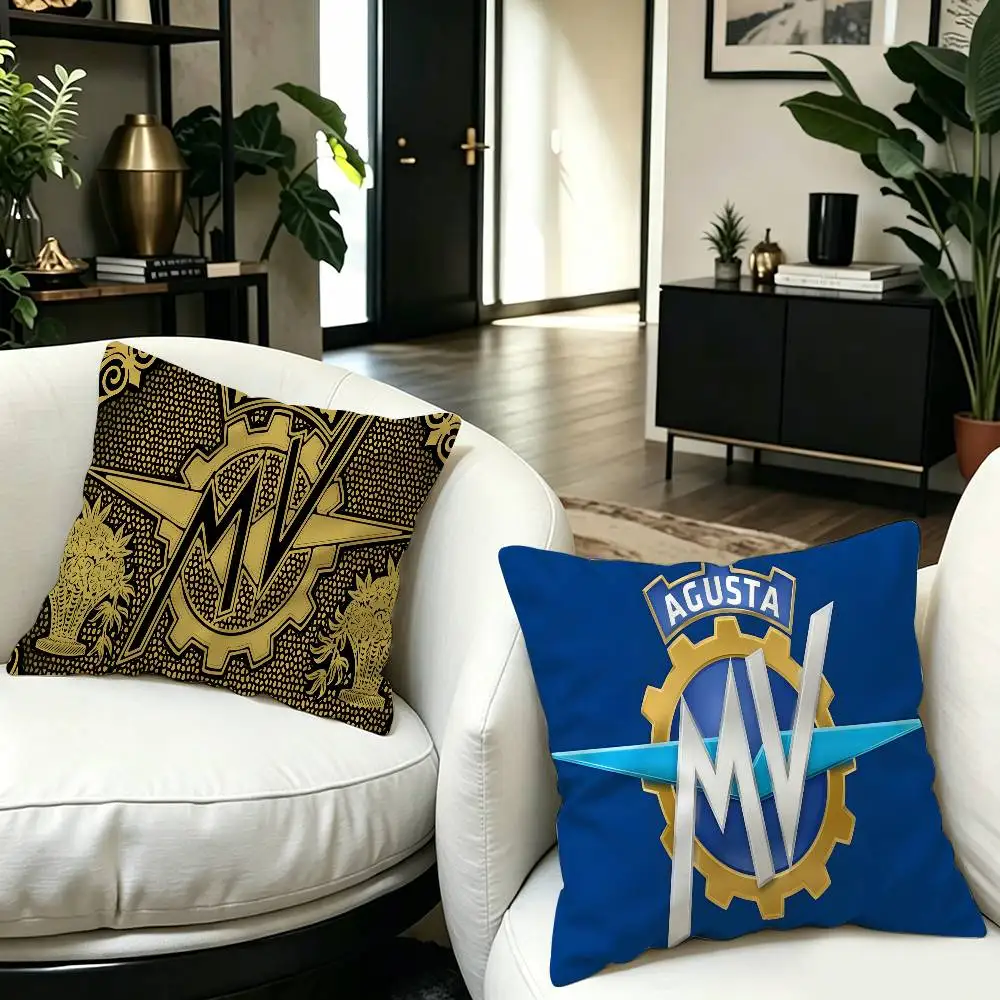 M-MV A-Agusta Maple Design Cushion Cover Happy Autumn Harvest decor Holiday Decorati Pillow Cover