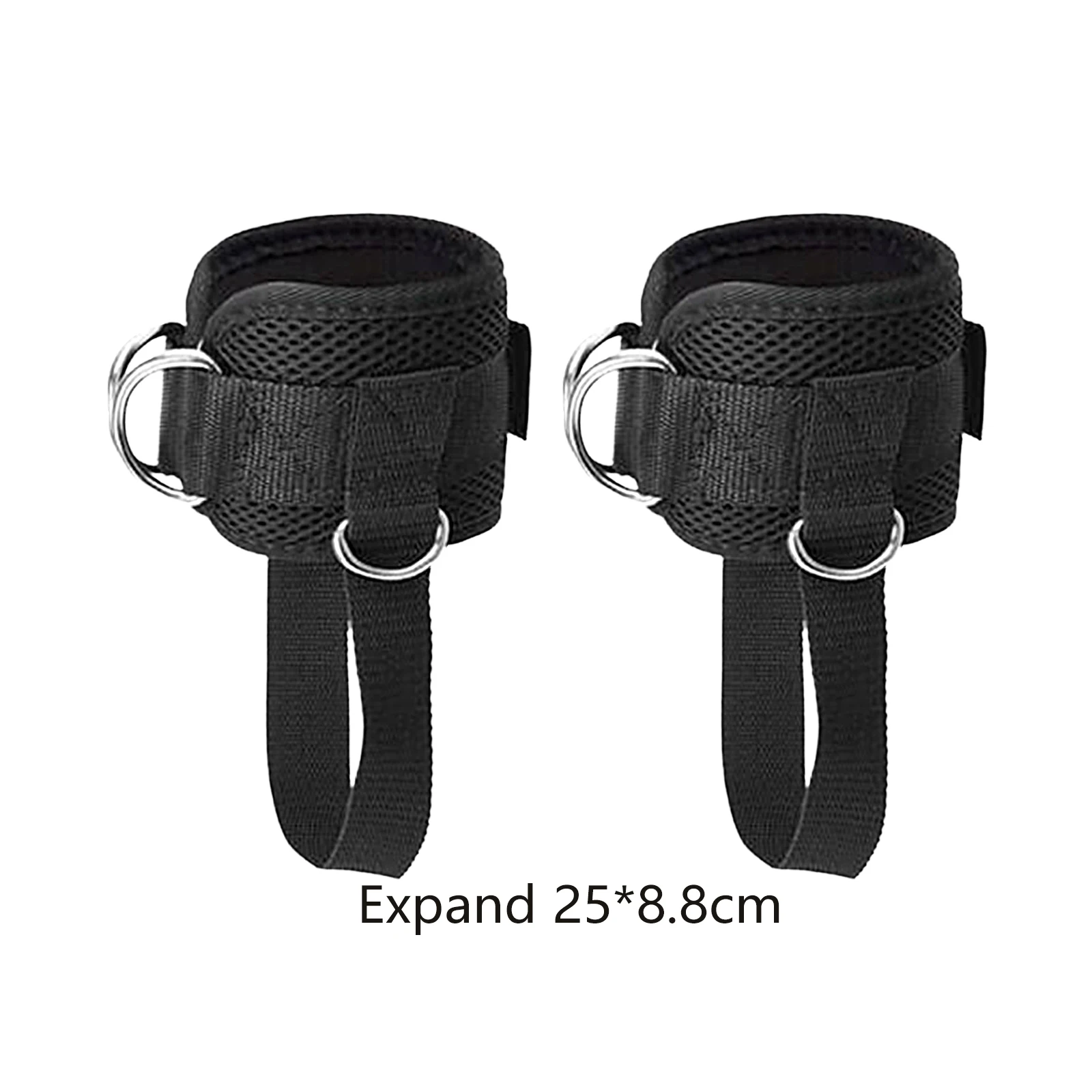 Kickback Ankle Straps for Cable Machines Ankle Wraps Bodybuilding Leg Straps Adjustable Leg Ankle Strap Strength Training