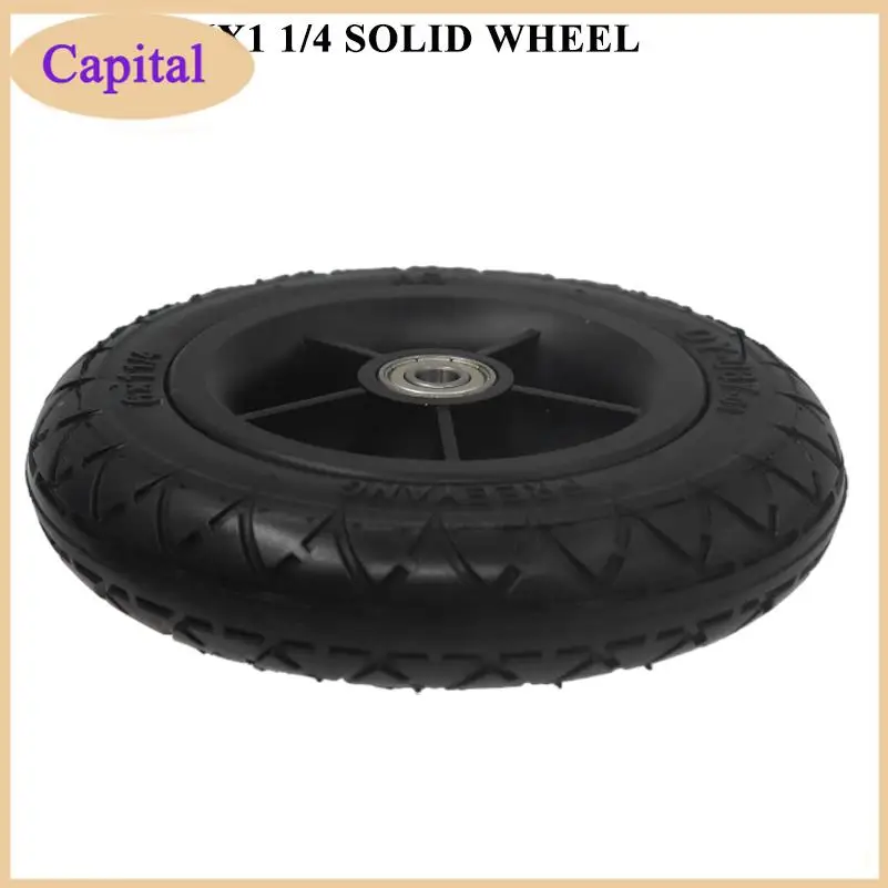 New Solid 6.5-Inch Tires: Durable Replacement Option for Electric Scooters, Medical Wheels & Shopping Carts