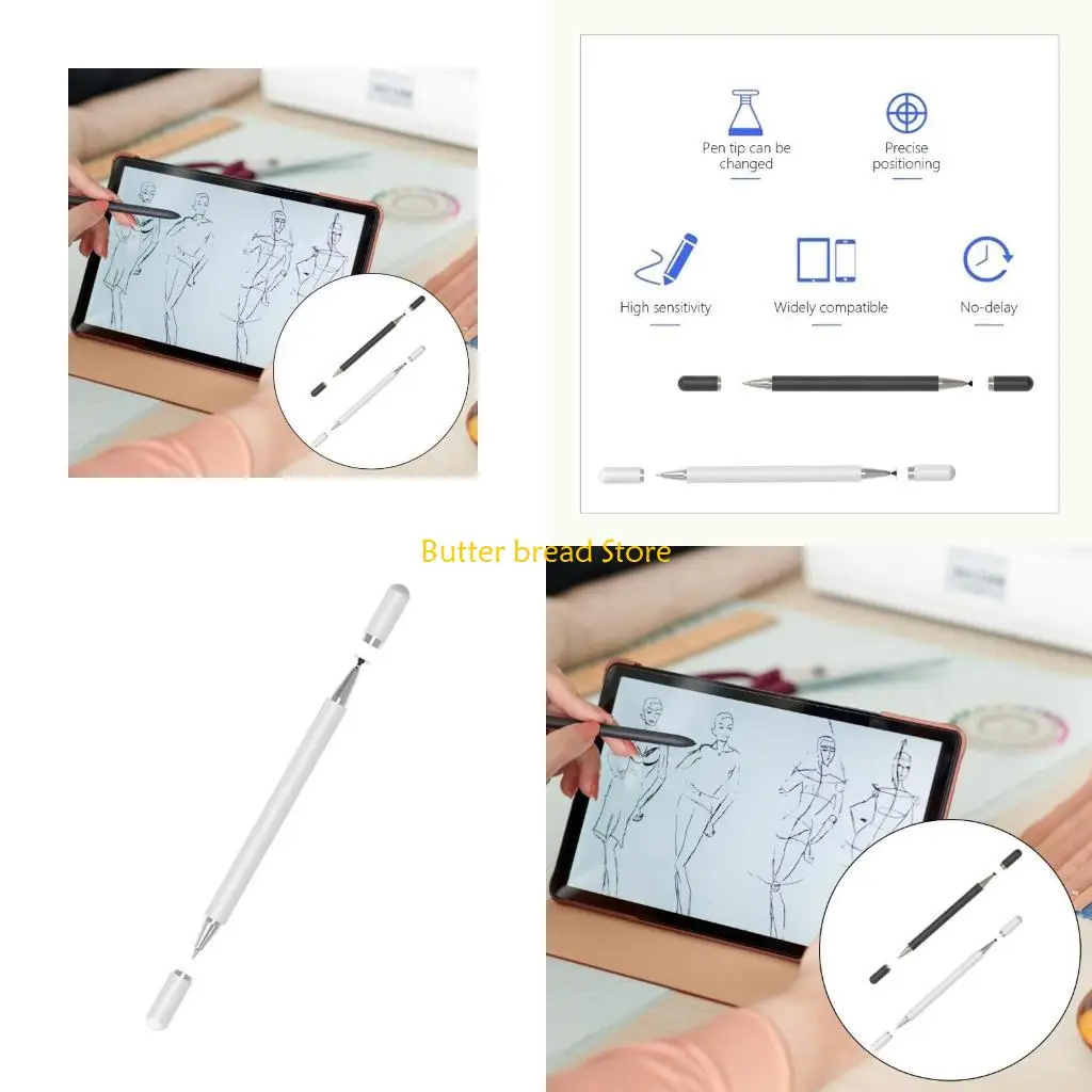 

W89C Эргономичная ручка Емкостный стилус для телефона Стилусы для сенсорных экранов Чувствительность ручки для сенсорного экрана