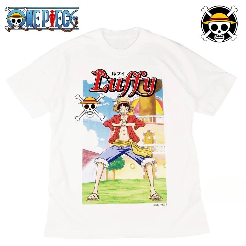 One Piece Anime T Shirt Men Women Cotton Short Sleeve Tee Tops 2026 Summer Luffy Zoro Sanji Graphic Print Streetwear Casual Y2k