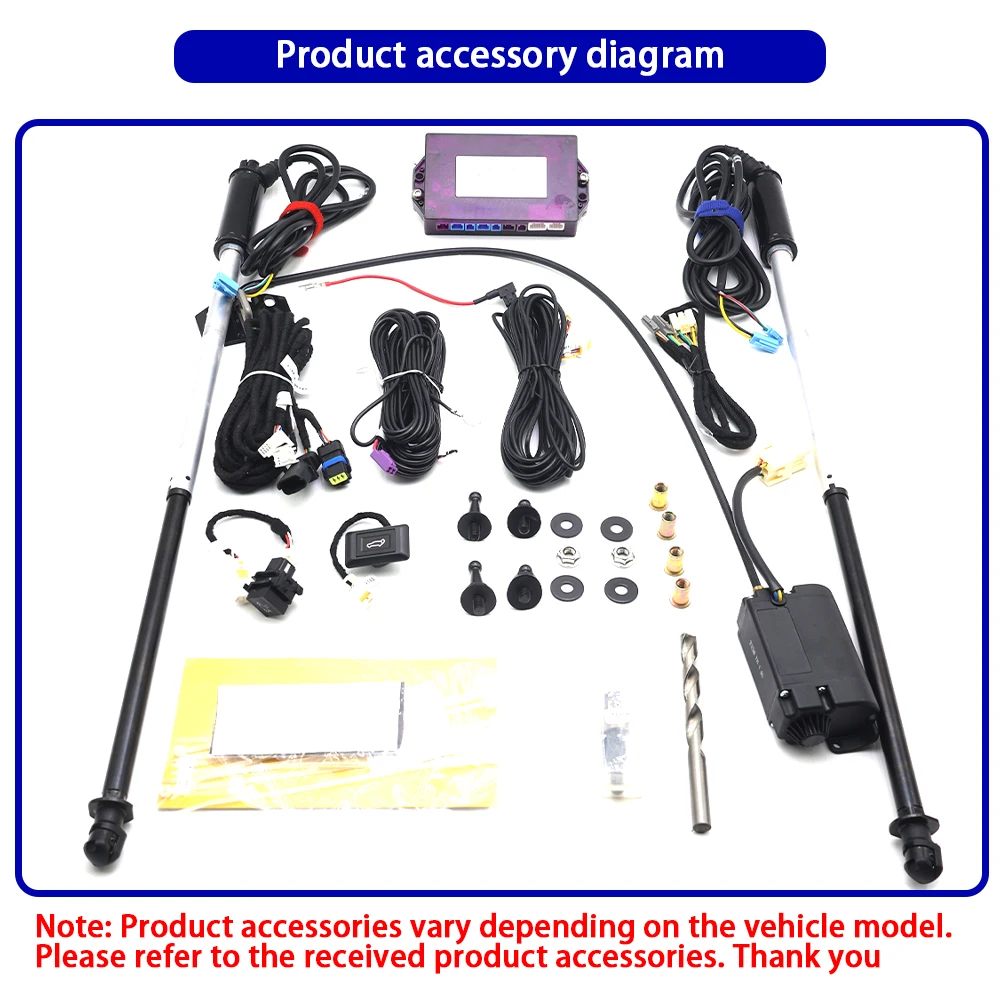 ZhuCamX Electric OEM Powered Tailgate for Peugeot e 208 e-208 P21 2019-2025 Anti Pinch Smart Intelligent Control Gate Lift Kit