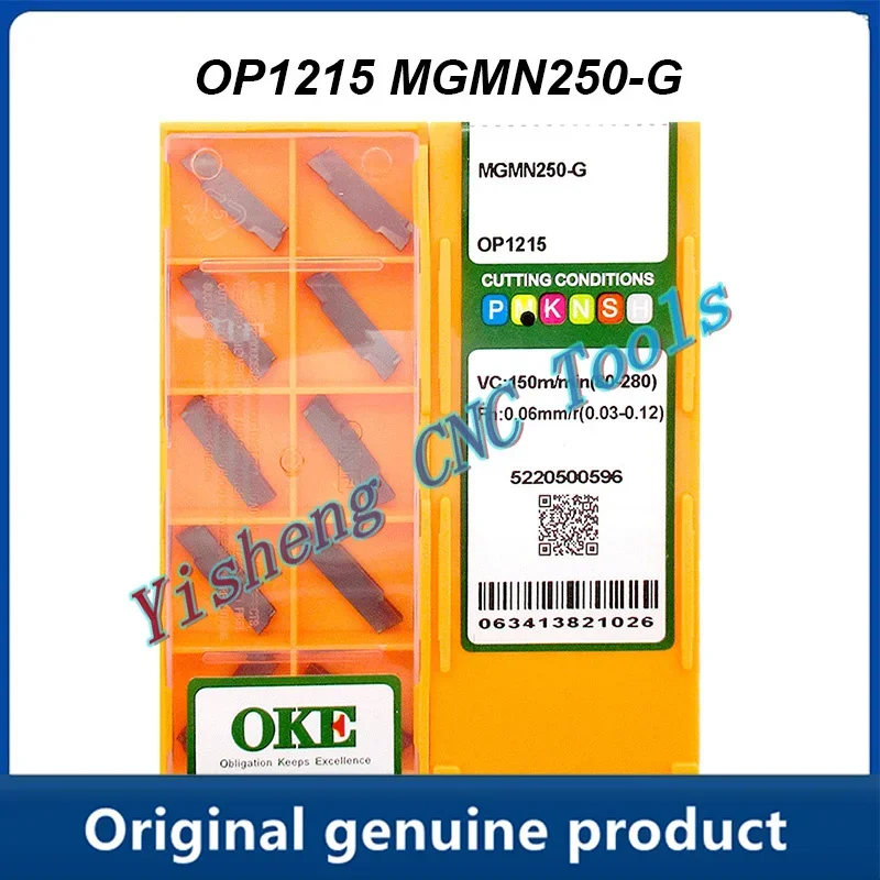 

MGMN150-G MGMN200-G MGMN250-G OP1215 OP1315 Carbide Cutting Tool Insert 1.5mm 2.0 mm 2.5mm 3.0mm Parting and Grooving Insert