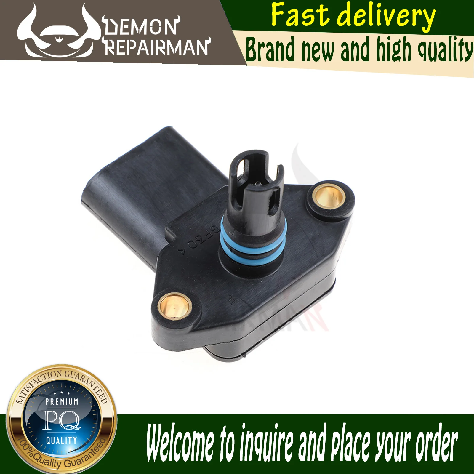 Sensor de Presión Absoluta del Colector de Admisión MAP 036 906 051 Compatible con Vw Pointer 1.8L 2.0L AUDI A2 SKODA FABIA SEAT LEON 1.4L