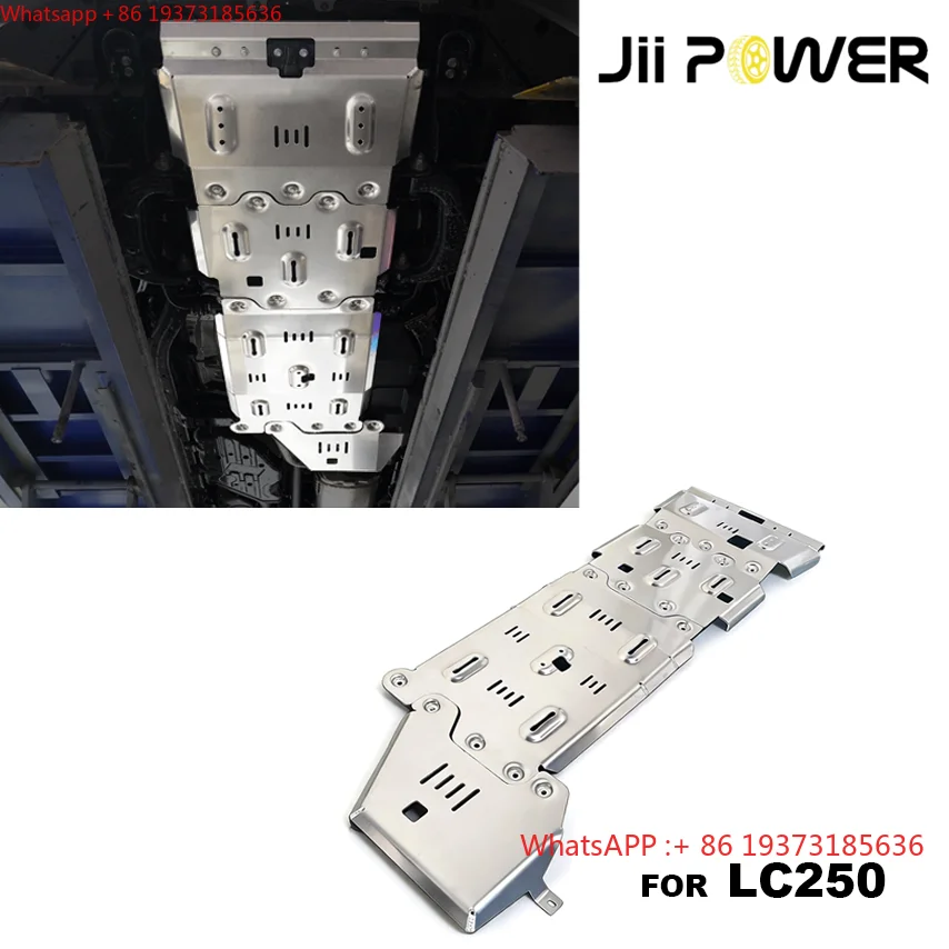 

5MM/8MM Magnesium-Aluminum Underbody Engine Guard Chassis Protection 4x4 Offroad Accessory Skid Plate for Toyota LC250 2024+