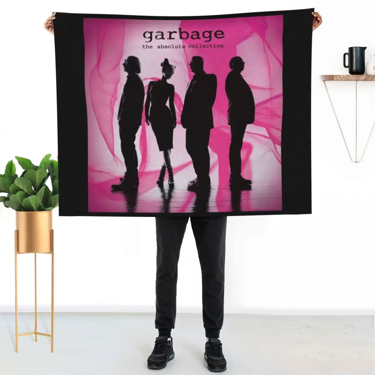 The absolute collection Throw Blanket Hairys Extra Large Throw Flannels Cute Plaid for winter Hairy Blankets