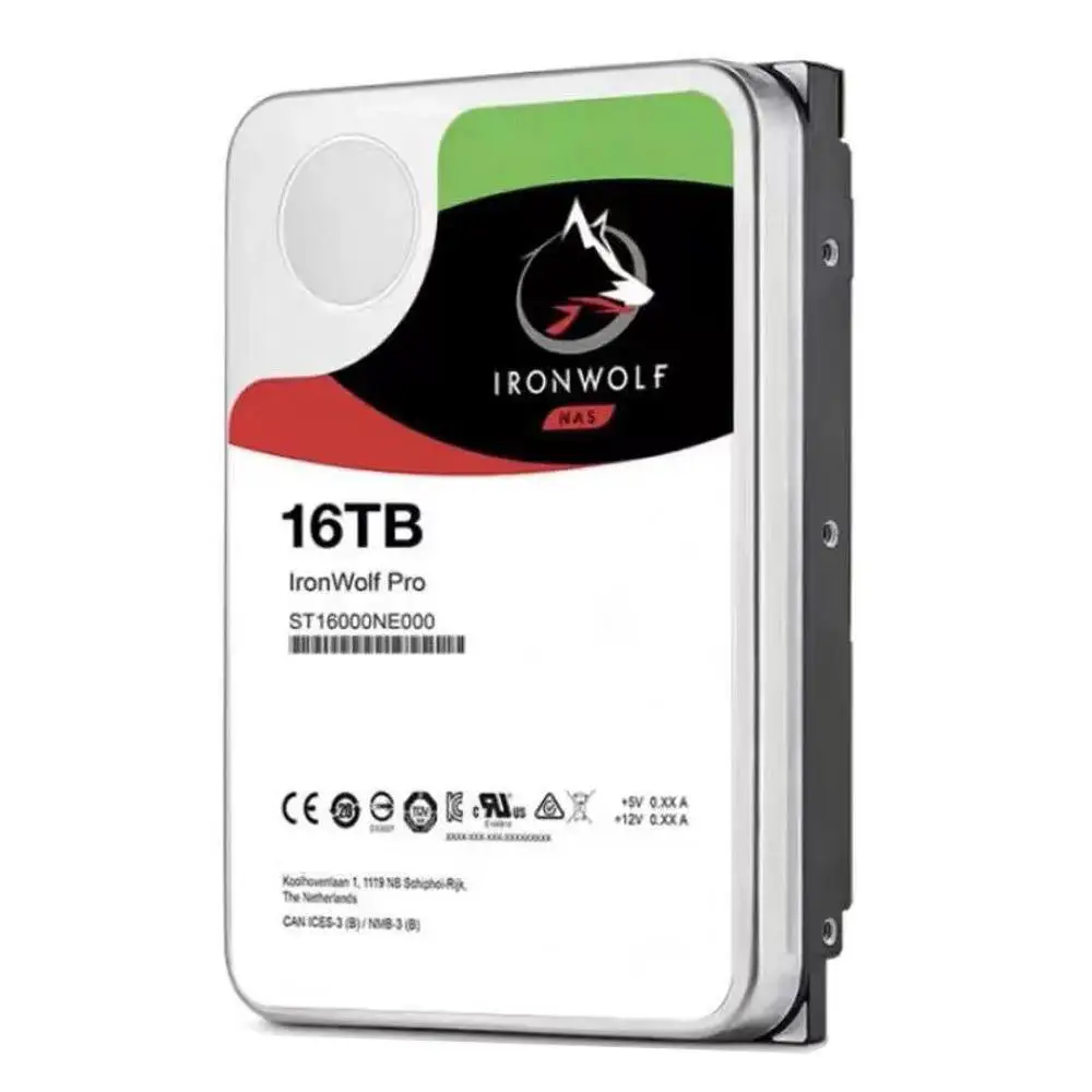 Original 16TB ST16000NE000 ST16000VE002 ST16000NM002G 3.5 Inch SATA NAS HDD Hard Disk Drive For Storage Server