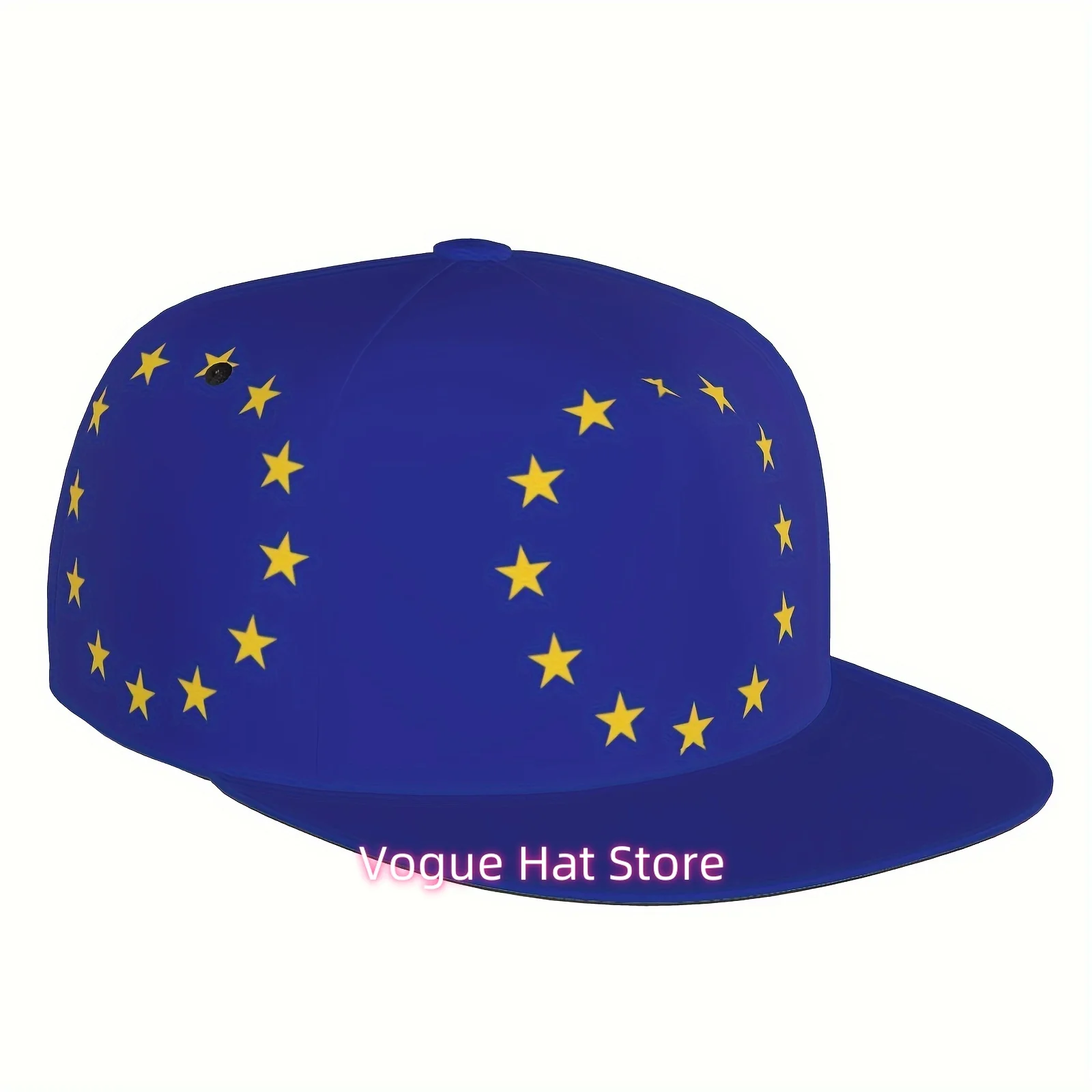 1pc, Baseball Cap, Golf Cap, Flag of The European Union, Men'S And Women'S Sports Fashion, Suitable for Seasonal Running Exercis