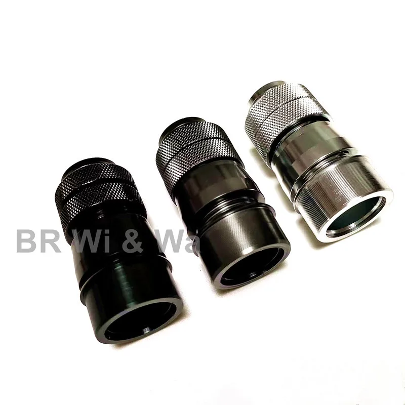 BR Wi&Wa Heavy Reel Seat Hardware Aluminum reel seat skeleton And Wood part High quality 1PC