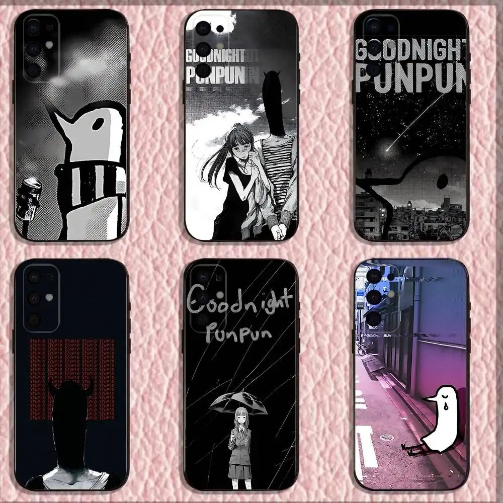 

Epc Goodnight Punpun Phone Case For Samsung S25,S24,S21,S22,S23,S30,Ultra,S20,Plus,Fe,Lite,Note,10,9,5G Black Cover