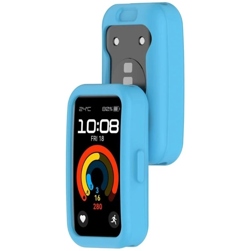 Shock Proof Watch Frame Case Silicone Protective Cover Skin for Band 8/9 Smartwatch Available in Multiple Color