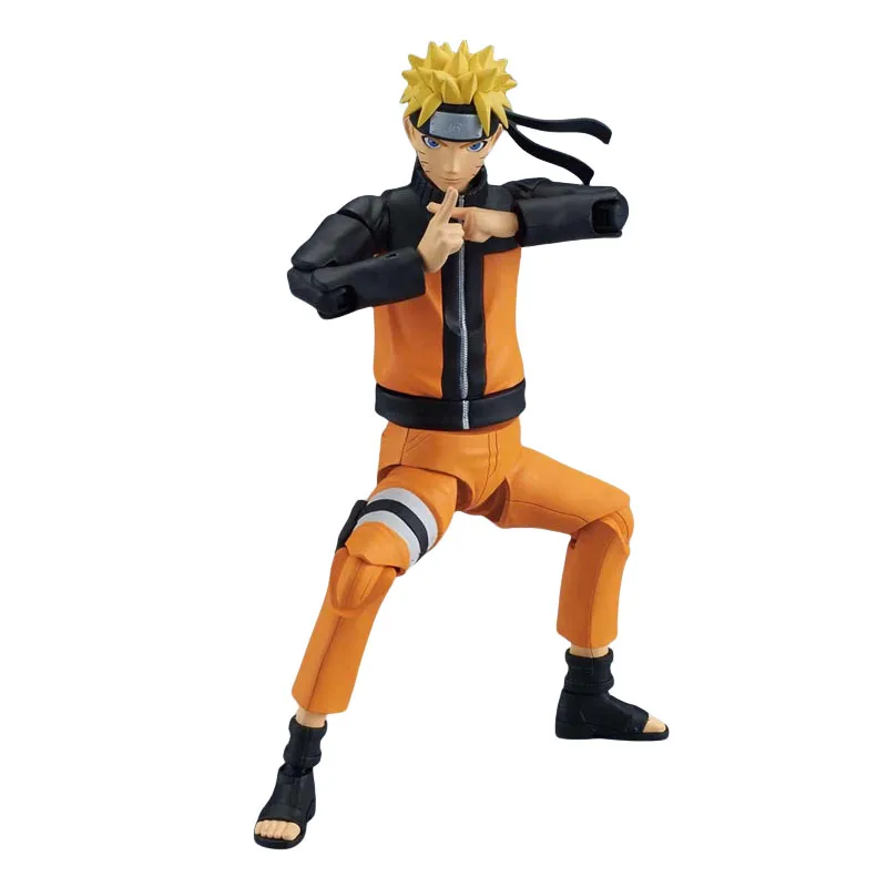 Bandai genuíno frs naruto uzumaki naruto anime figura de ação colecionável montagem modelo brinquedos ornamentos presente natal crianças