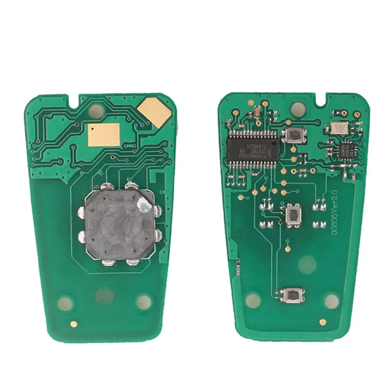 jinyuqin Smart Keyless Go Remote Key 433Mhz For Peugeot 308 408 508 5008 Citroen C4 C4L DS4 DS5 4A ID46 Chip 434MHz Keyless