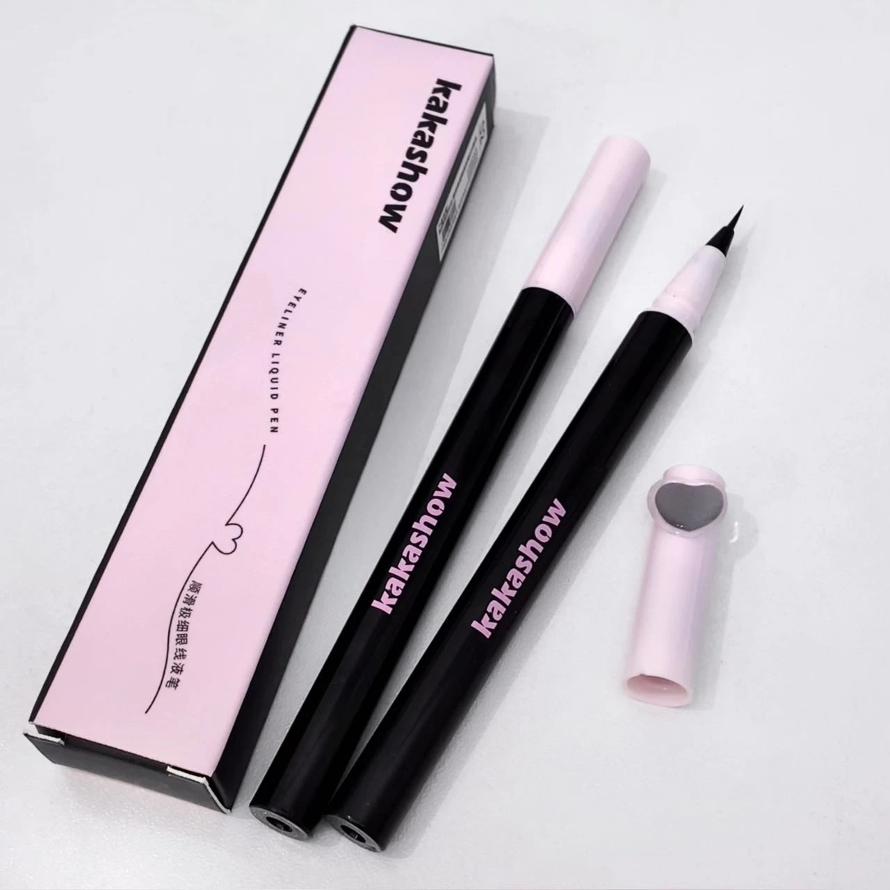 0.05mm Eyeliner Liquid Pen Matte Smooth Quick Dry Waterproof Ultra-thin Eyeliner Lower Eyelash Pen Non Smudging Korean Makeup