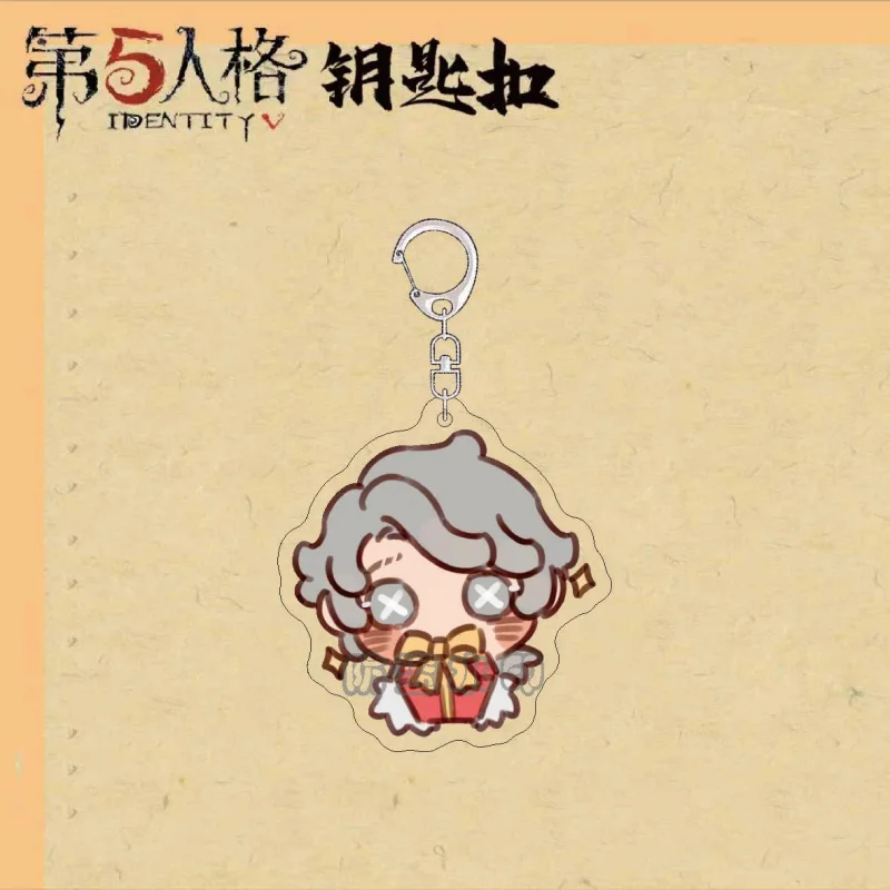 لطيف لعبة الهوية الخامس أندرو كريس المشجع إيفلين مورا فيرا ناير تأثيري حلي الاكريليك سلسلة مفاتيح كيرينغ الهدايا تأثيري